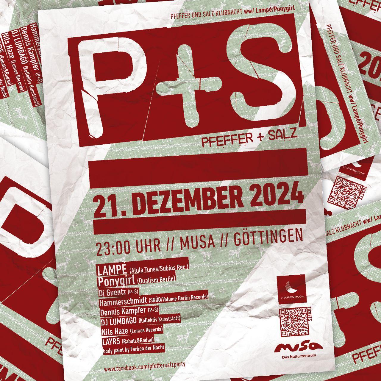 P+S Klubnacht // 21.12. /W/ Lampé/Ponygirl