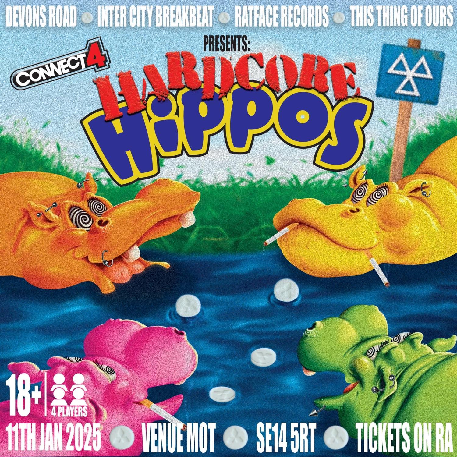 Connect 4 Presents: Hardcore Hippos