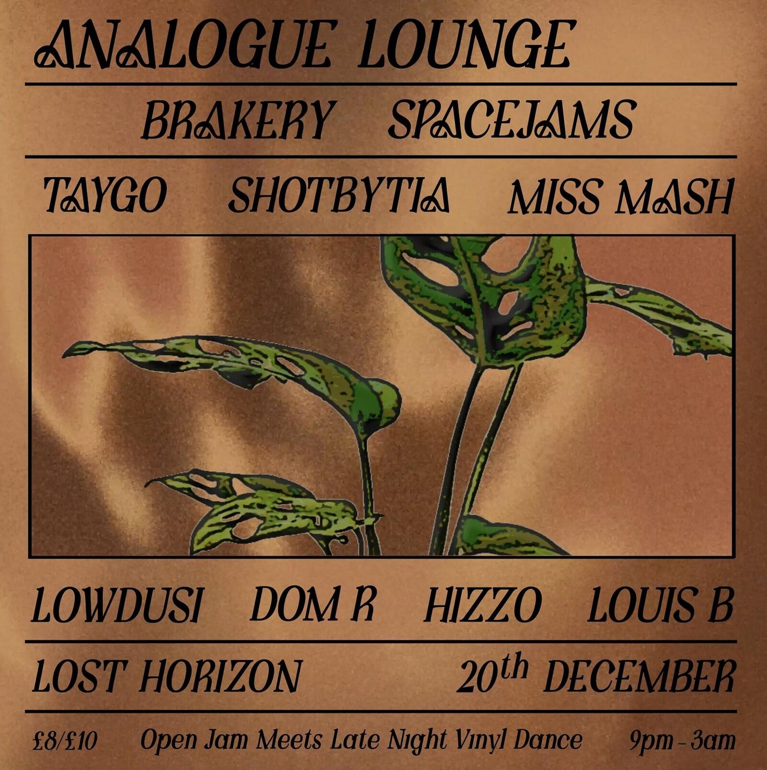 Analogue Lounge Christmas Party