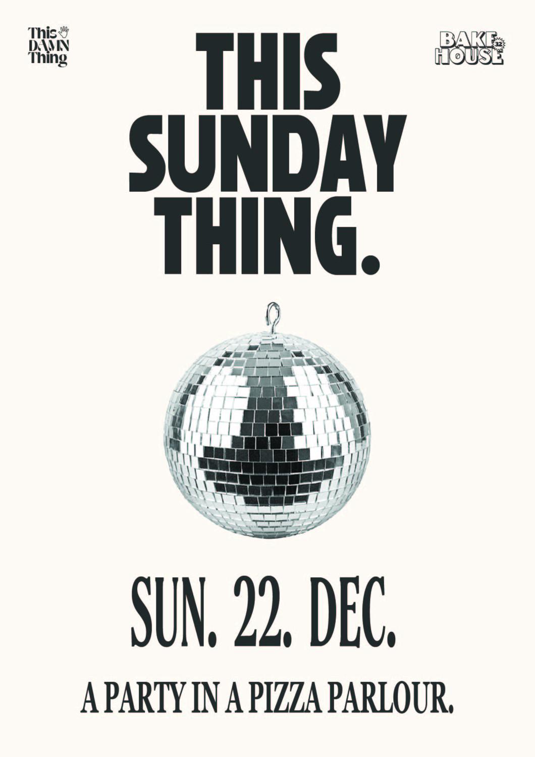 This Sunday Thing