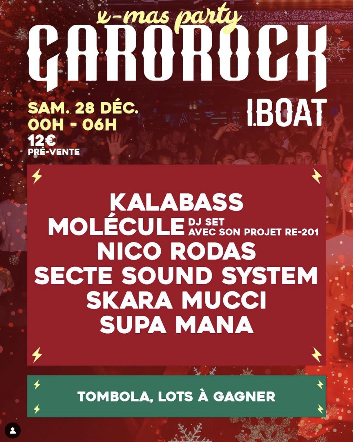 Garorok X-Mas Party: Molecule + Kalabass + Supamana