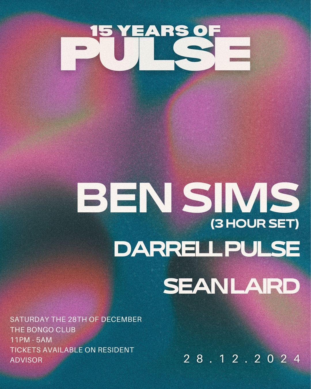 15 Years Of Pulse: Ben Sims