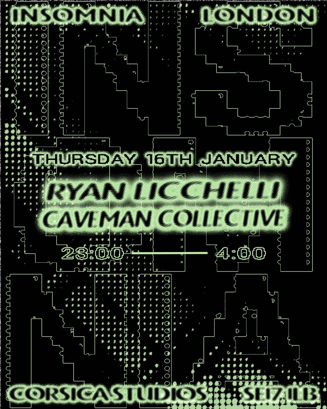 Insomnia London: Ryan Licchelli, Caveman Collective