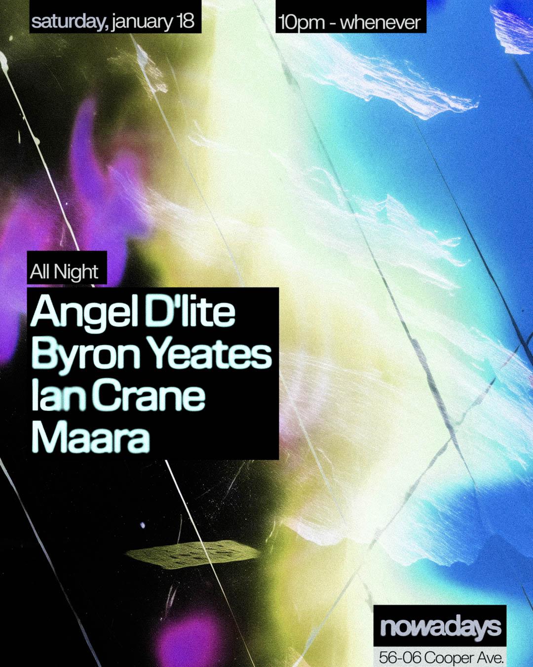 La Noche: Angel D'Lite, Byron Yeates, Ian Crane, Maara