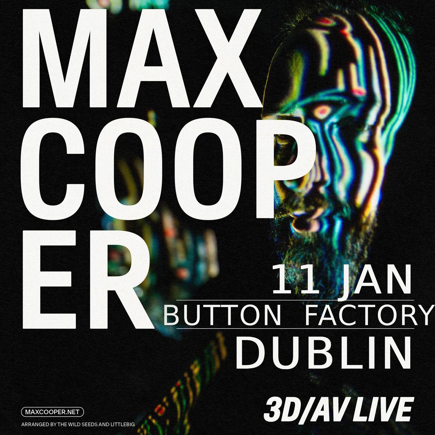 [2Nd Date] Hidden Agenda & U:Mack Present: Max Cooper (Live) 3D / Av