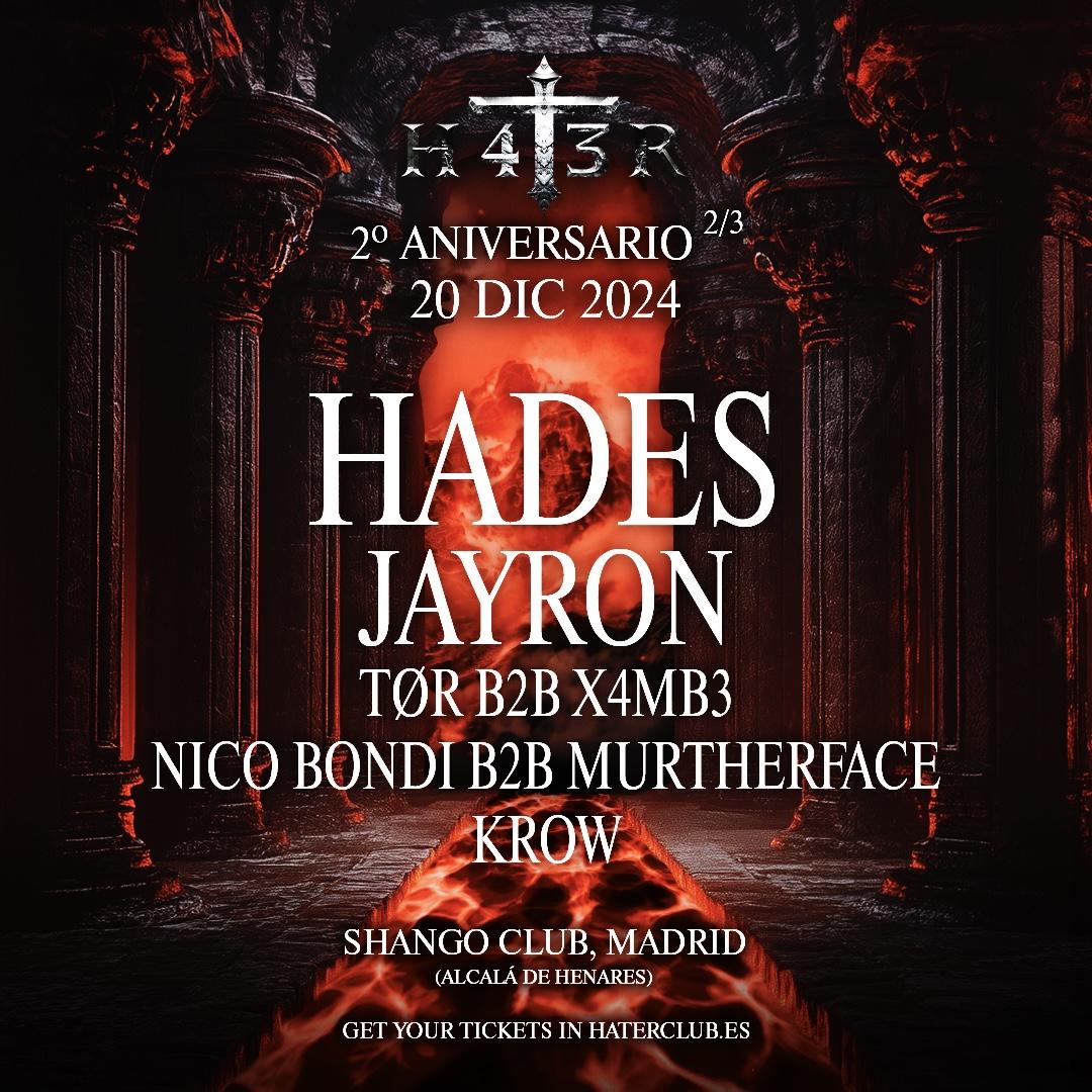 H4T3R 2° Aniversario With Hades & Jayron