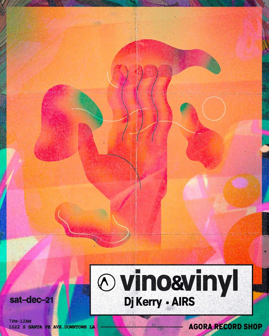 Vino&Vinyl: Dj Kerry, Airs