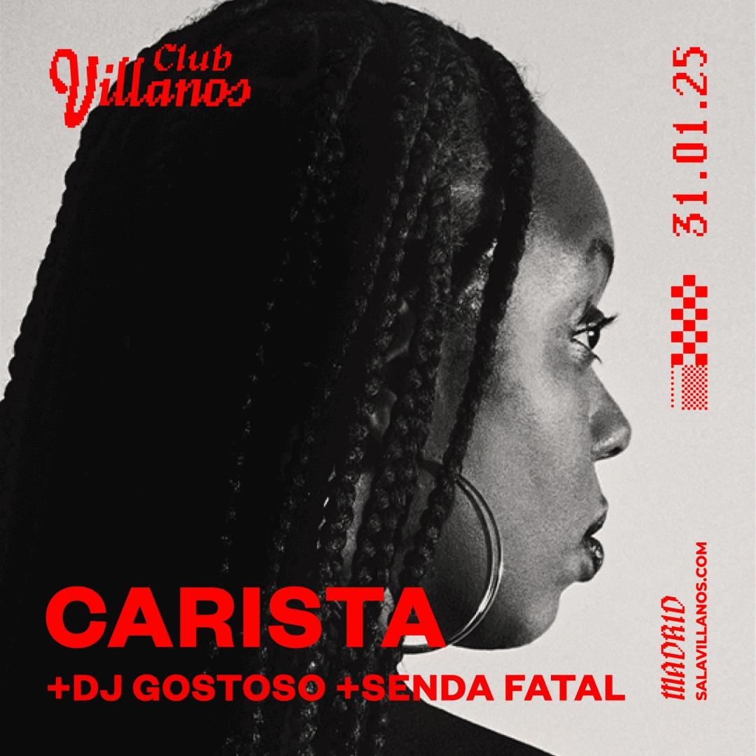 Club Villanos Presenta: Carista + Dj Gostoso + Senda Fatal