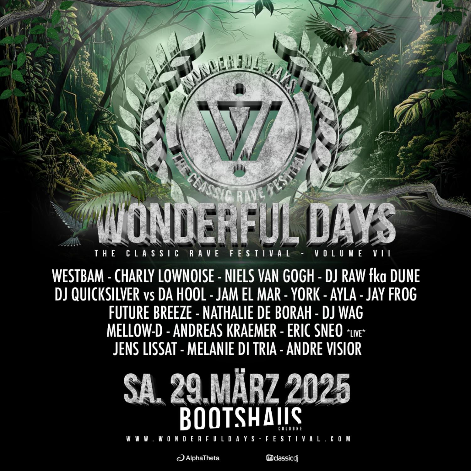 Wonderful Days - The Classic Rave Festival Vol Vii