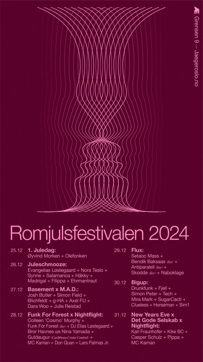 Romjulsfestivalen X Basement X M.A.D: Josh Butler