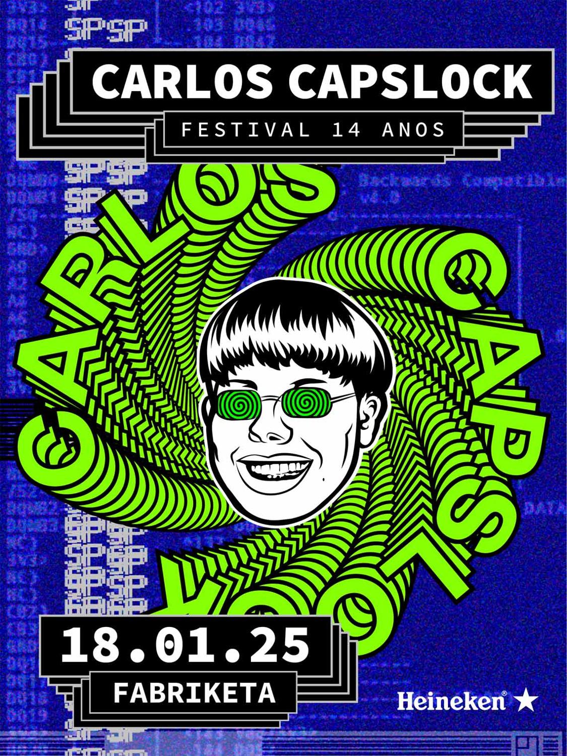 Carlos Capslock Festival 14 Anos