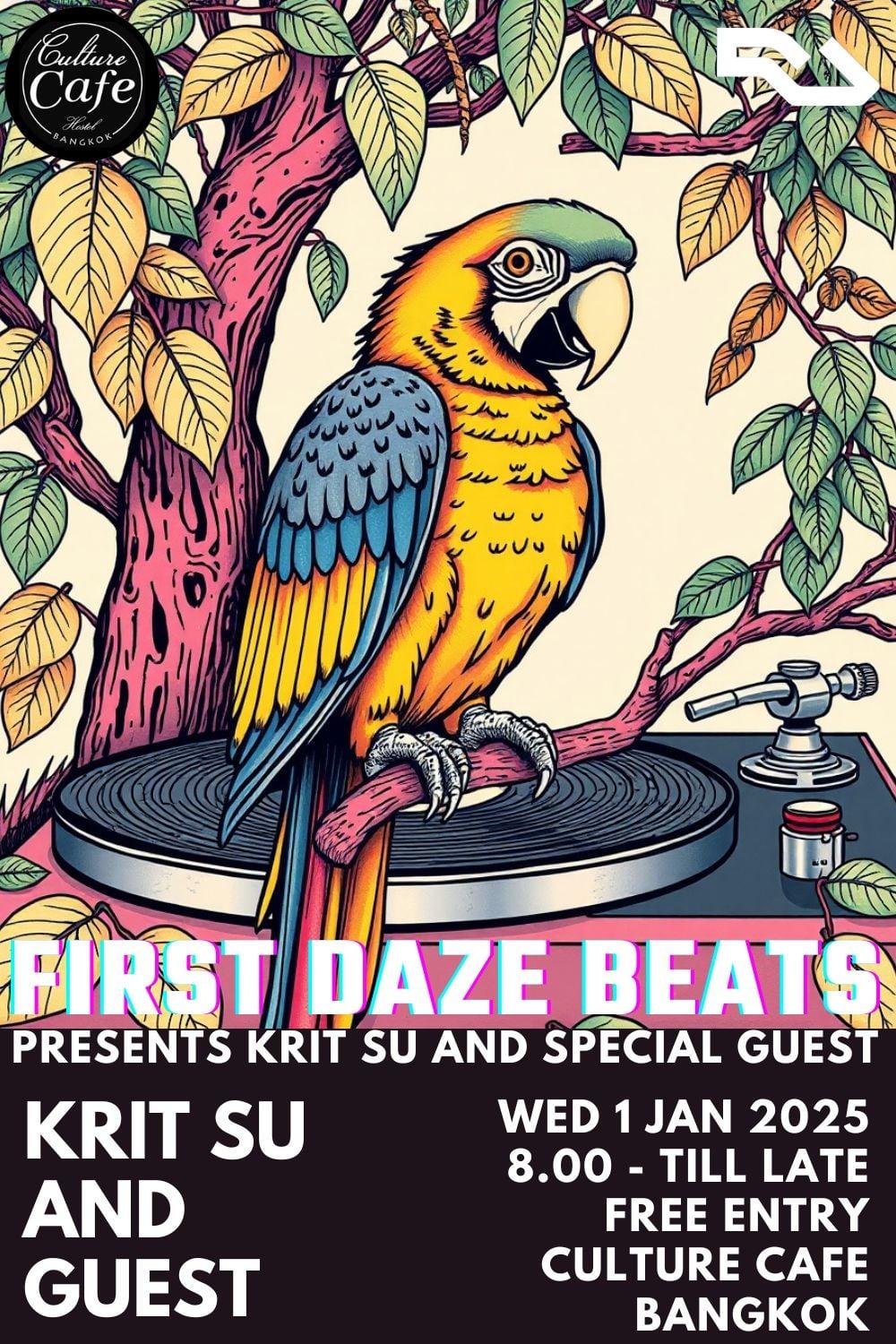 First Daze Beats 'Celebrations To Welcome 2025' New Year'S Parties