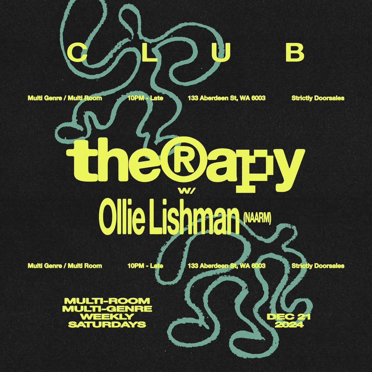 Therapy Club ~ Ollie Lishman (Naarm)