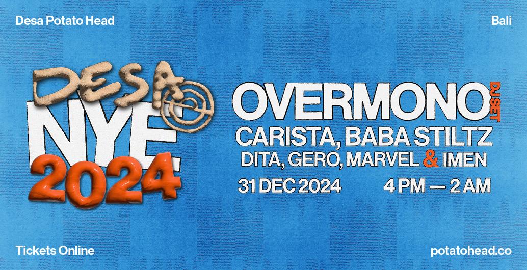 Nye 2024 With Overmono (Dj Set), Carista, Baba Stiltz, Dita, Marvel B2B Imen, Gero