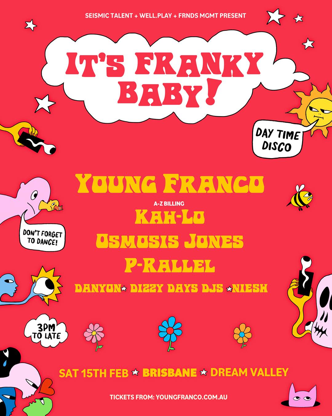 Young Franco Au Tour - Brisbane