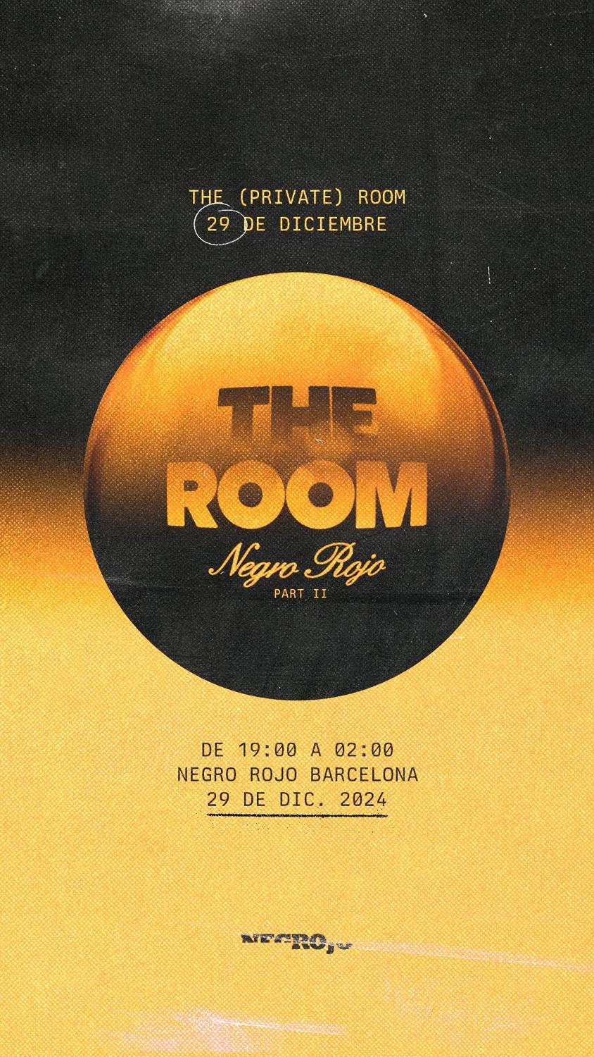 The Room X Negro/Rojo