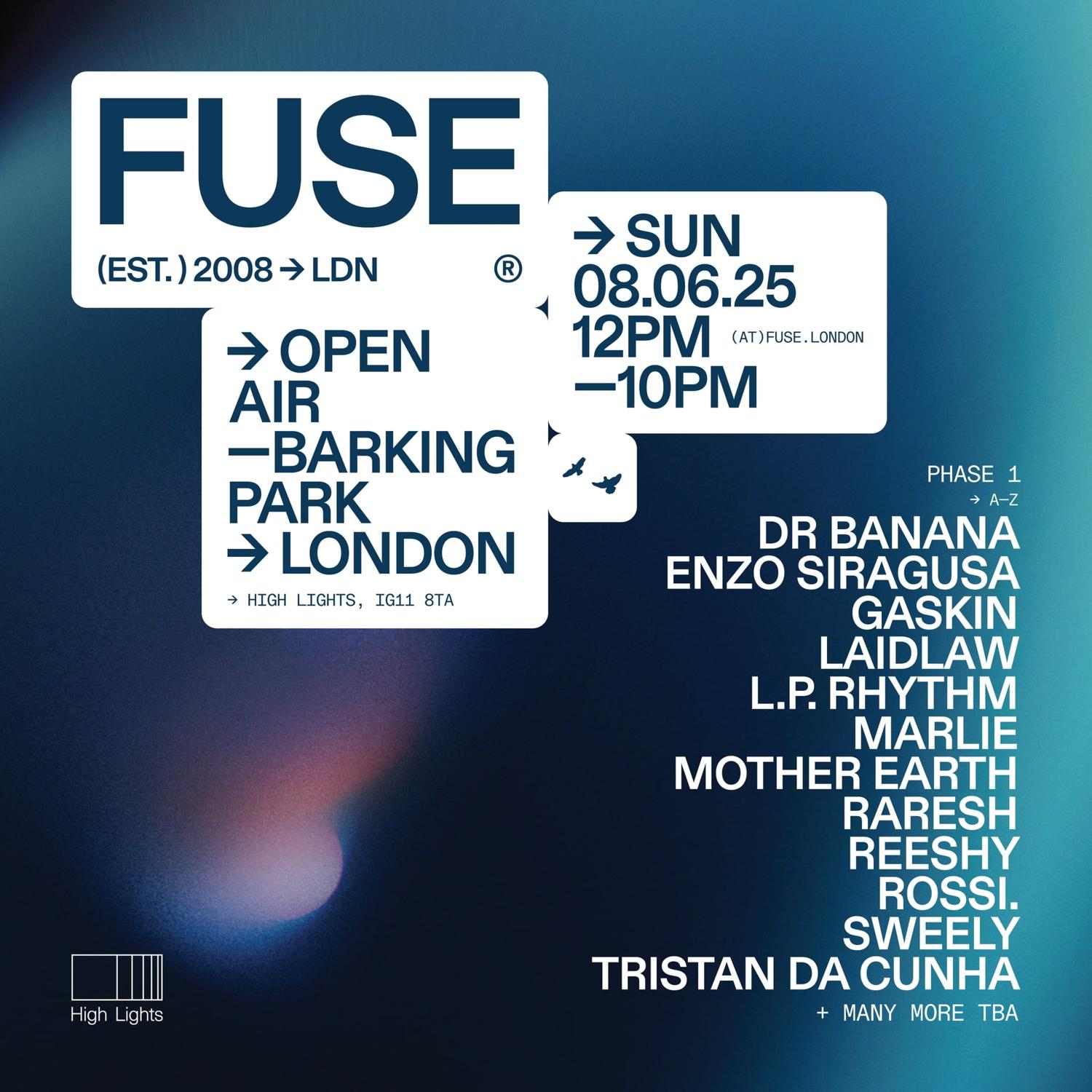 Fuse ➔ Open Air 2025