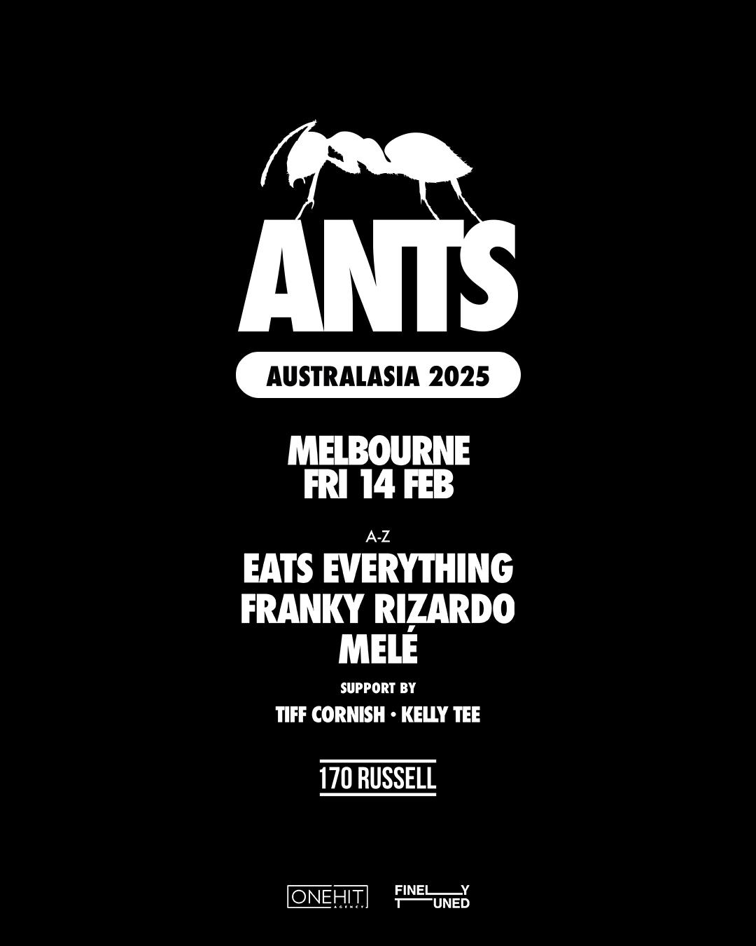 Ants Melbourne 2025