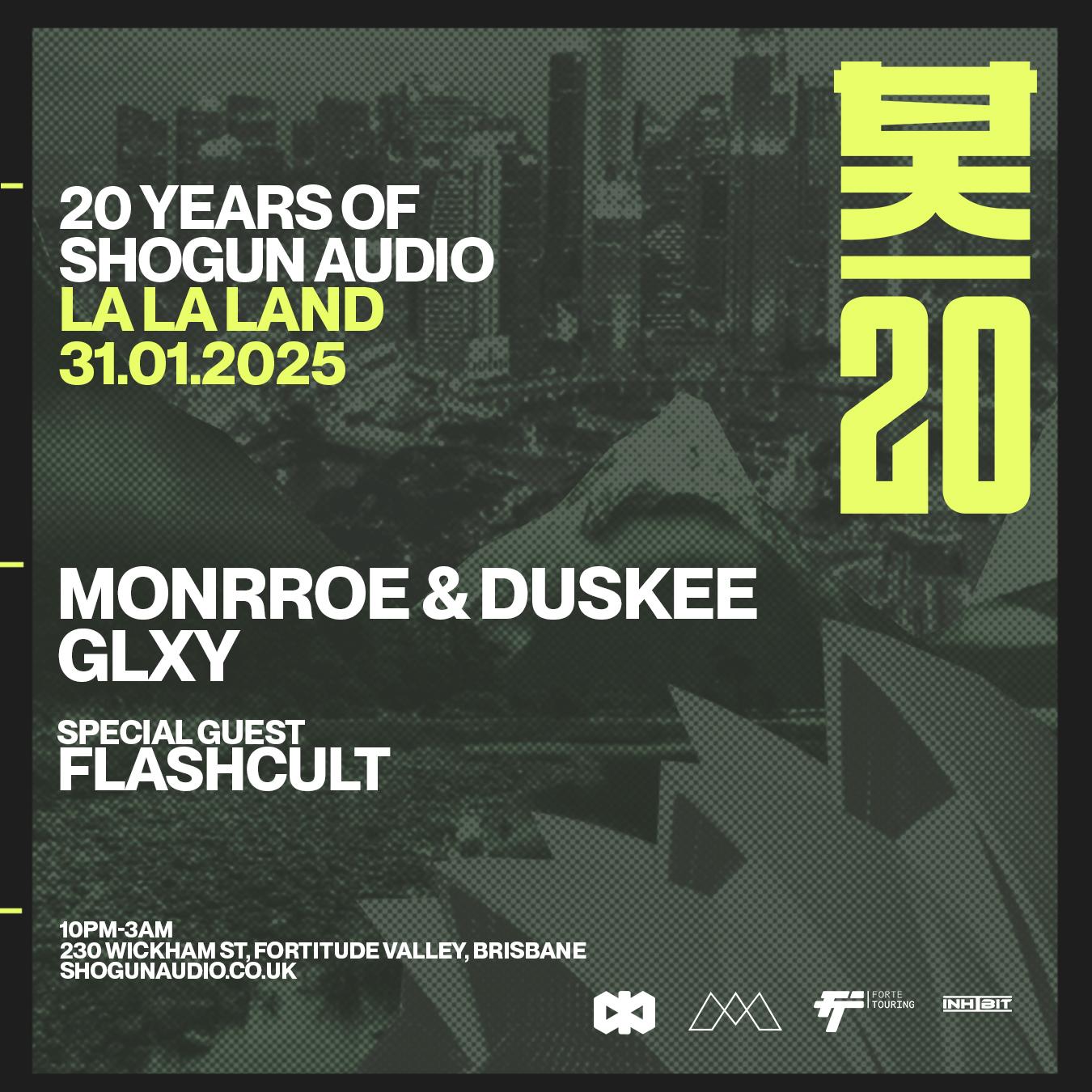 20 Years Of Shogun Audio Feat. Monrroe & Duskee And Glxy