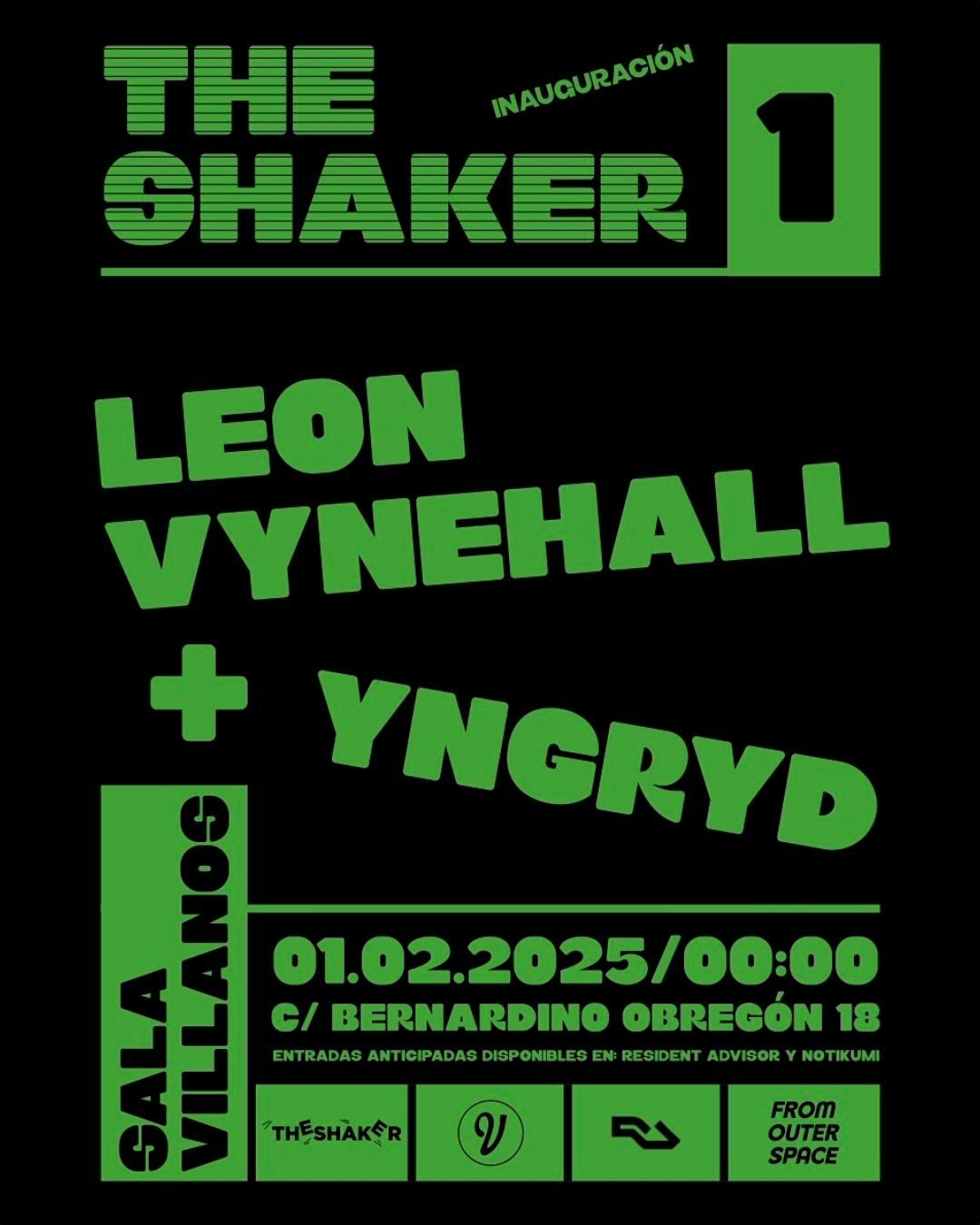 Leon Vynehall + Yngryd: The Shaker Presenta