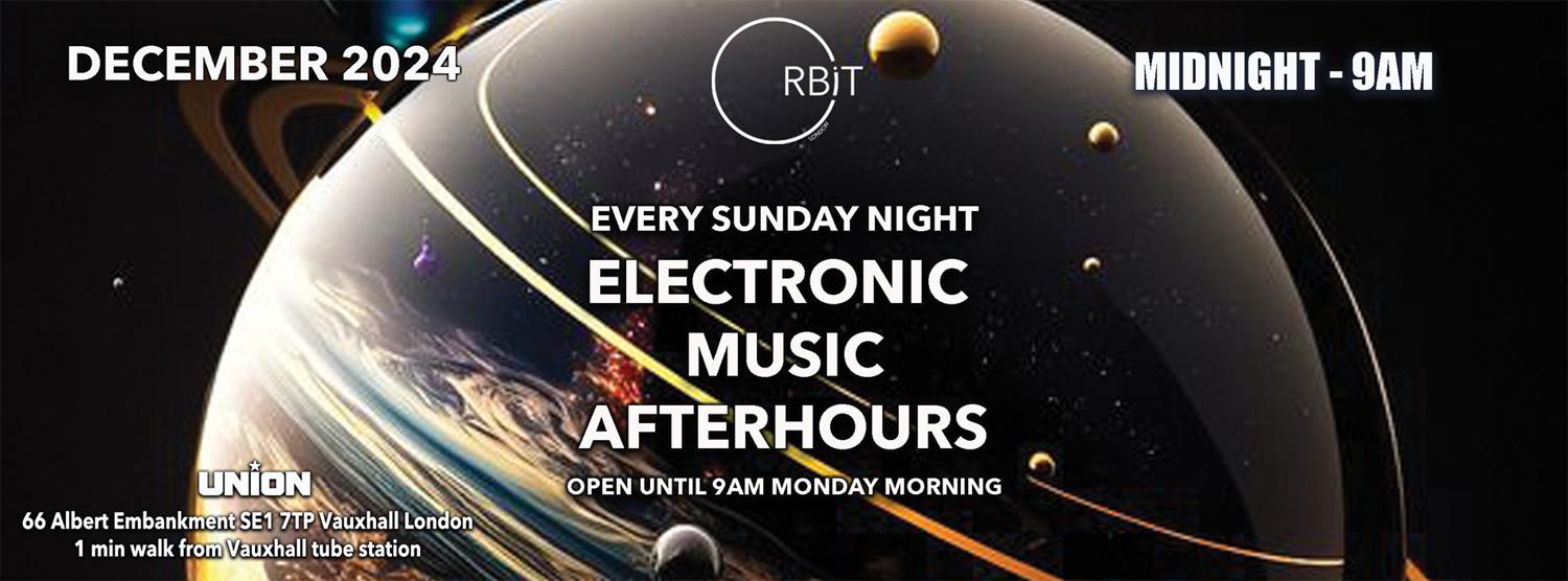 Orbit Sunday Night / Monday Morning Afterhours - Open Until 9Am