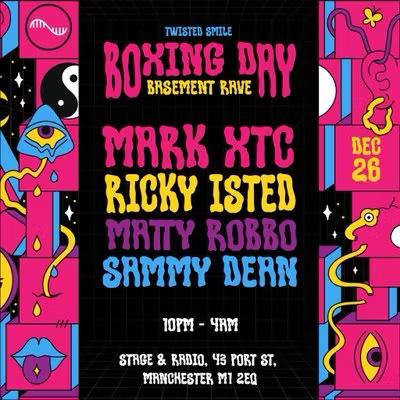 Twisted Smile Boxing Day 90S Basement Rave