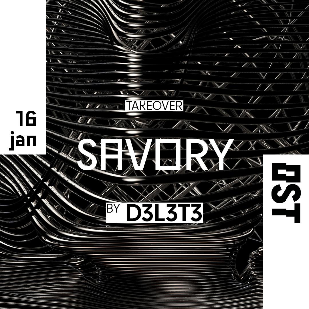 (5€) Savory - Techno Every Thursday