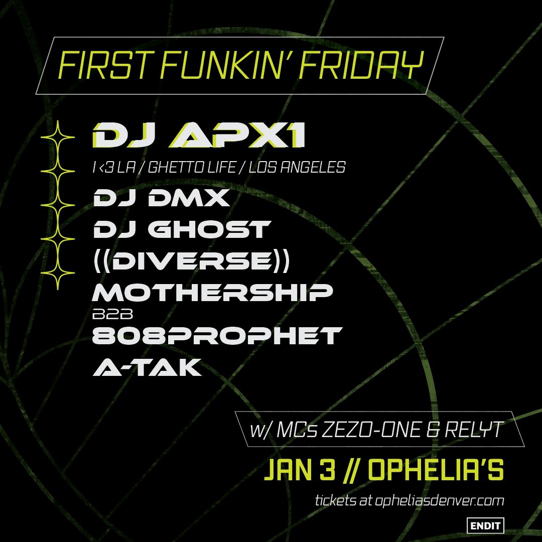 First Funkin' Friday - Dj Apx1