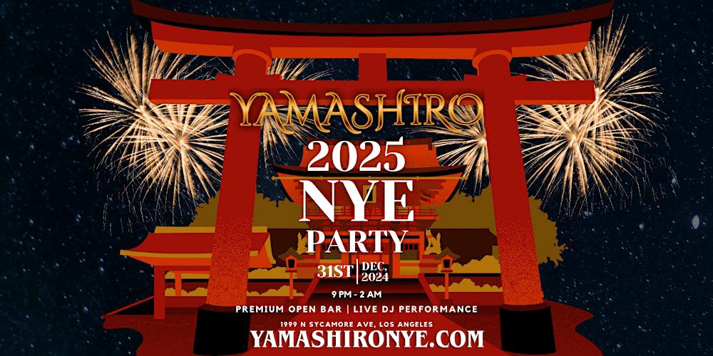 Yamashiro New Year'S Eve Open Bar Tickets