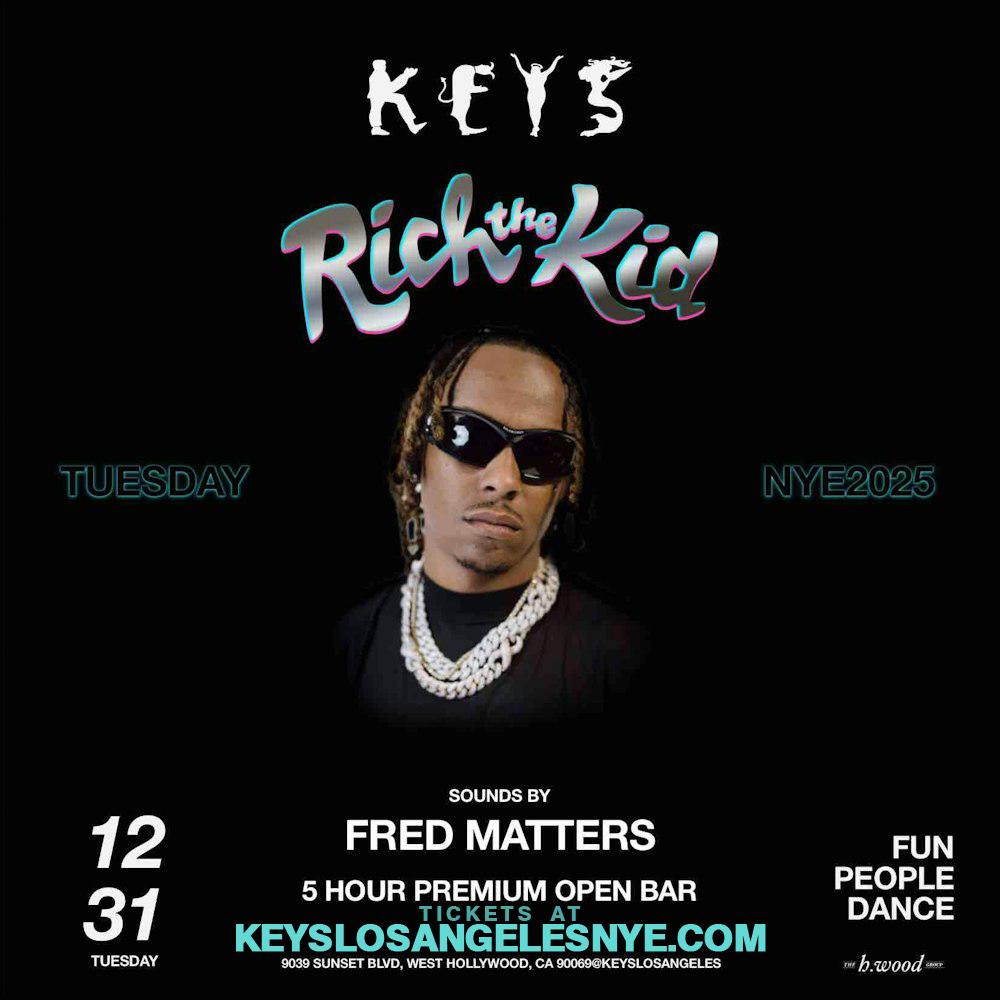 Rich The Kid | Keys Los Angeles New Year'S Eve Party