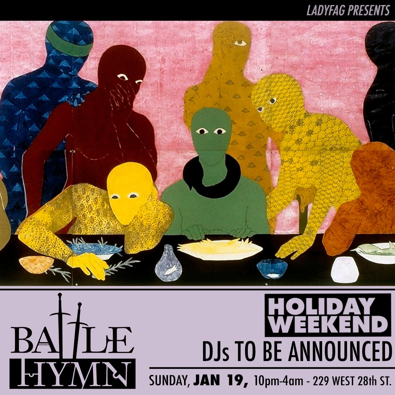 Battle Hymn January Holiday Weekend