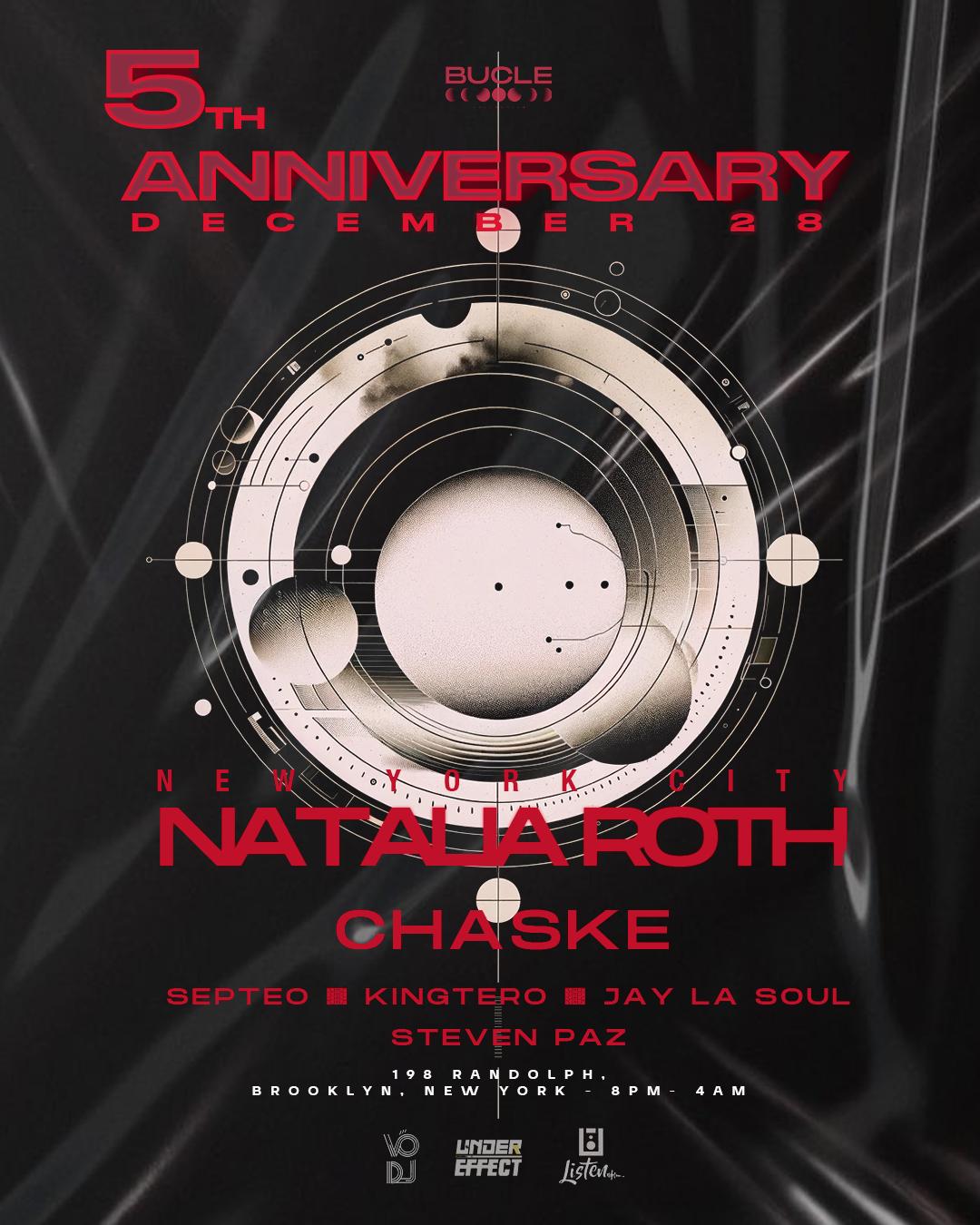 Natalia Roth - 5Th Anniversary Bucle