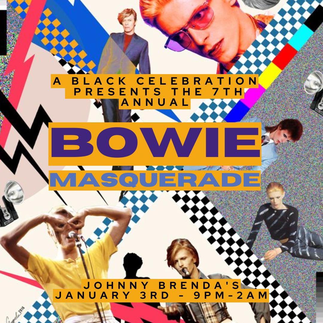 A Black Celebration & Philly Loves Bowie Week Present The 7Th Annual Bowie Masquerade