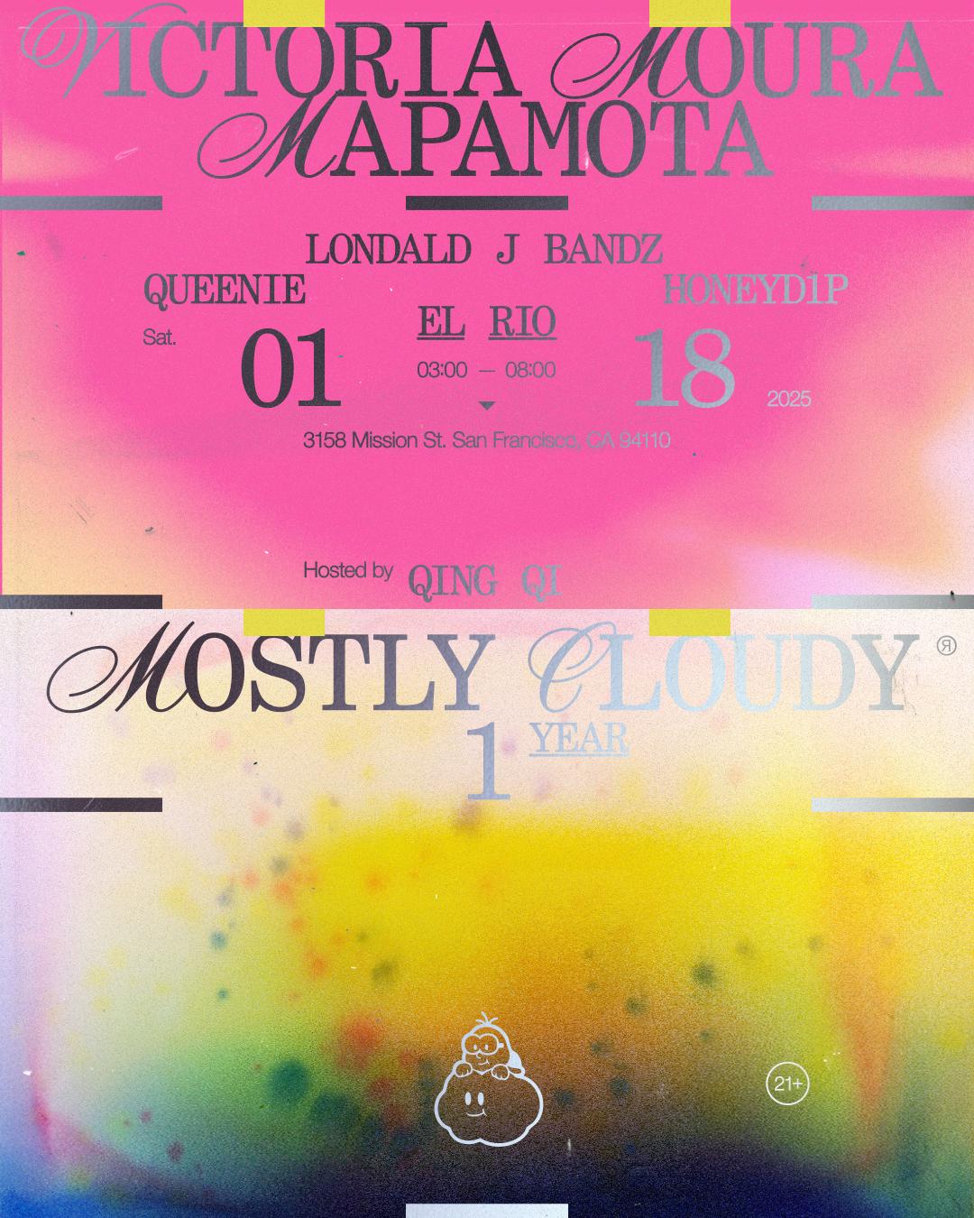 Mostly Cloudy Presents: Victoria Moura & Mapamota