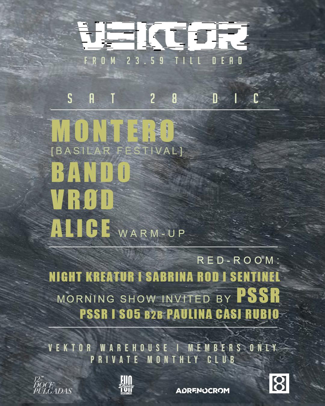 Vektor Warehouse · Montero [Basilar Festival]