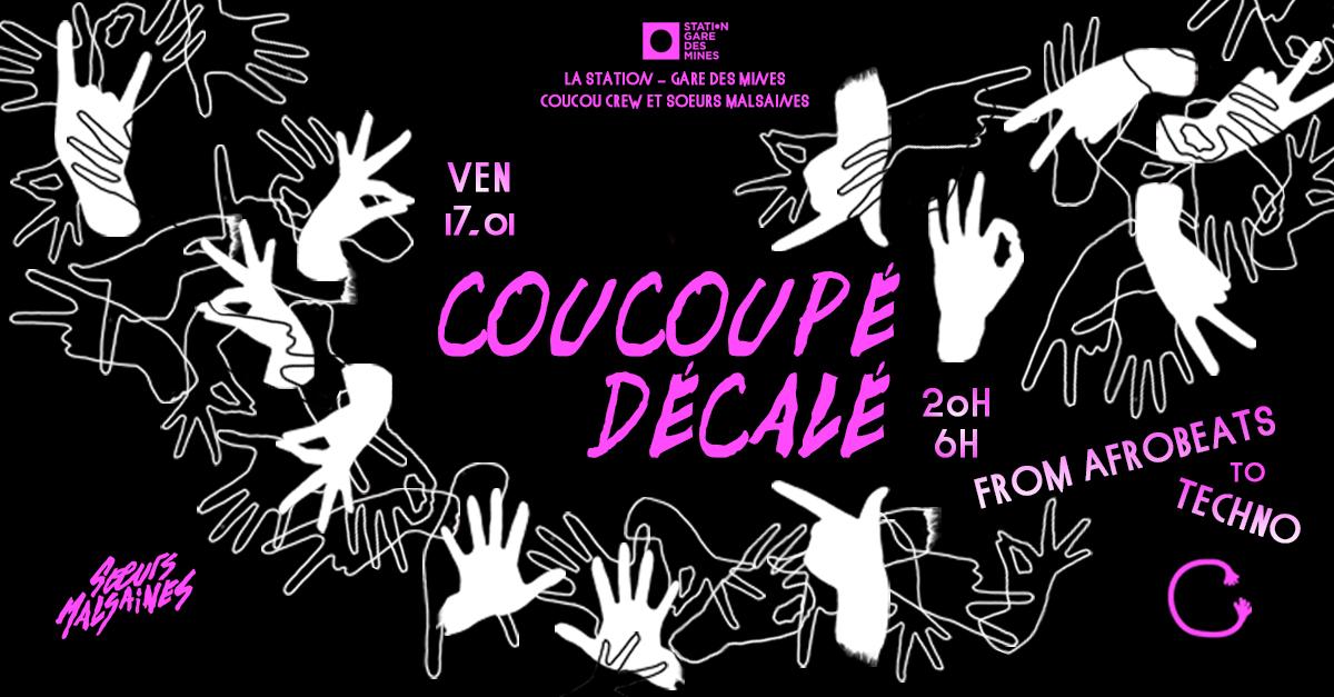 Coucoupé Décalé - Coucou Crew X Soeurs Malsaines