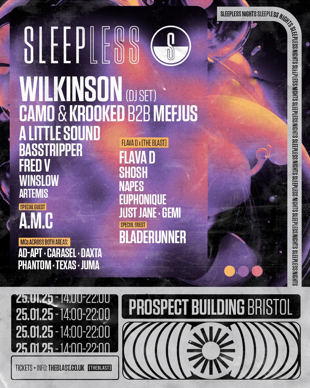 Wilkinson X [The Blast] // Sleepless Bristol