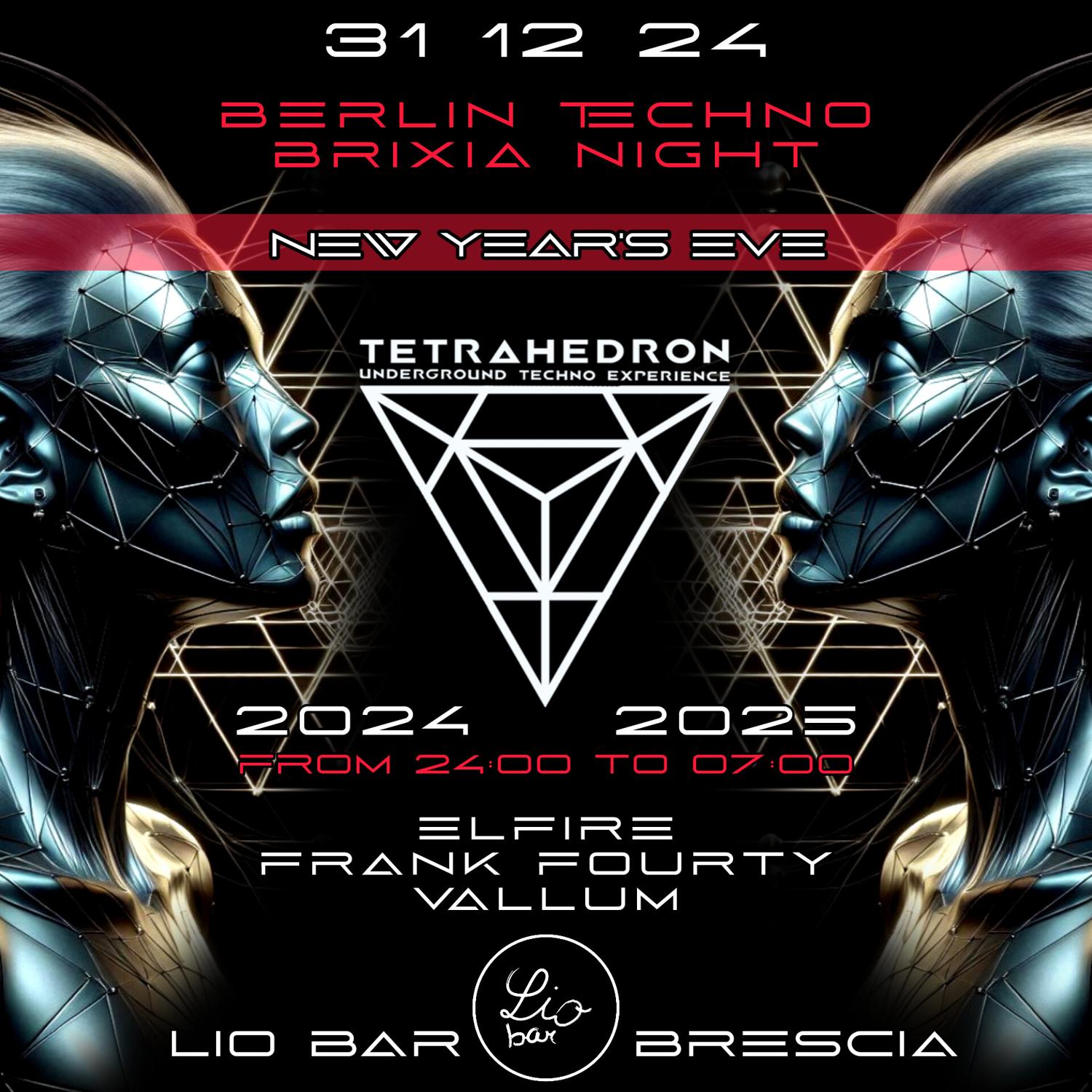 Berlin Techno Brixia New Year'S Eve Edition By Tetrahedron