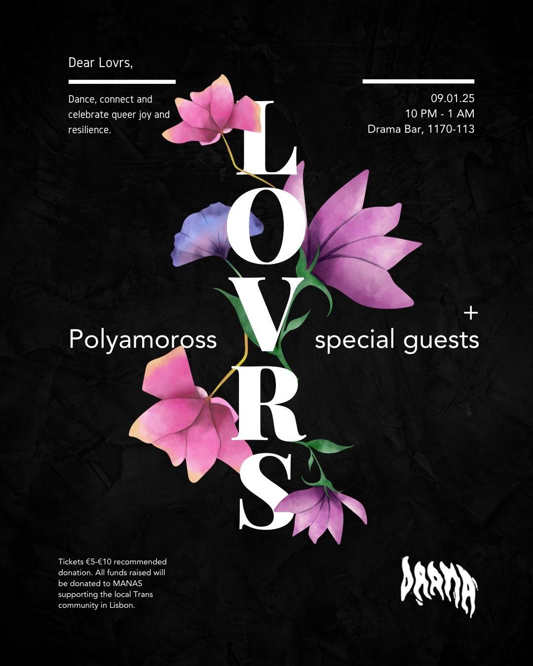 Lovrs With Polyamoross + Special Guests [Charity Fundraiser]