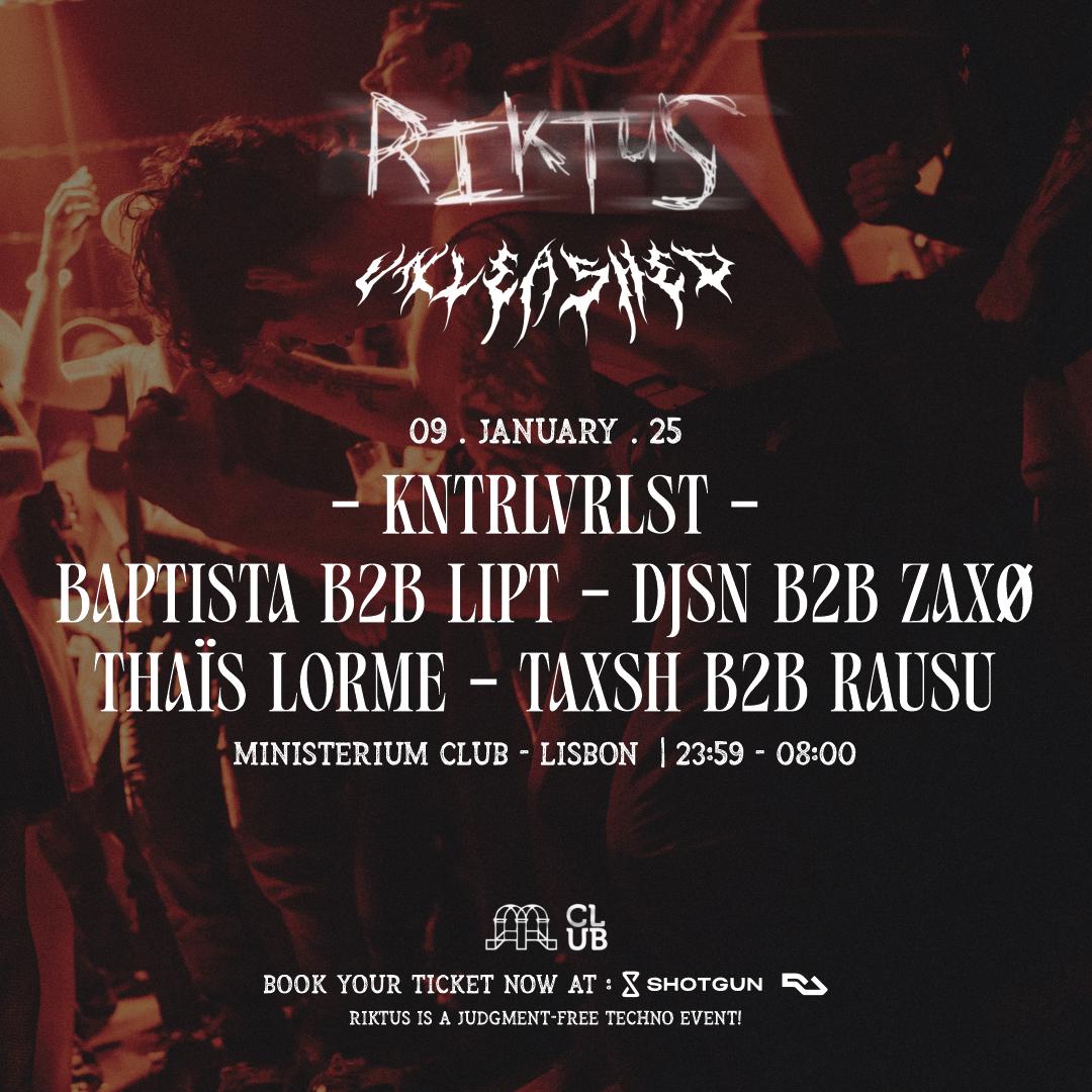 Riktus X Unleashed With Kntrlvrlst (De), Thaïs Lorme