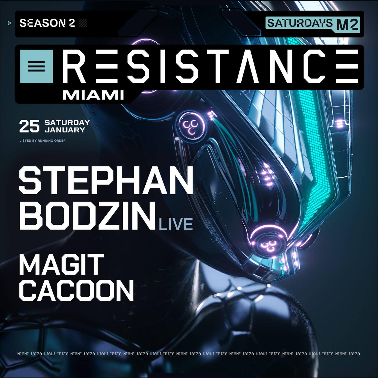 Resistance - Stephan Bodzin Live, Magit Cacoon