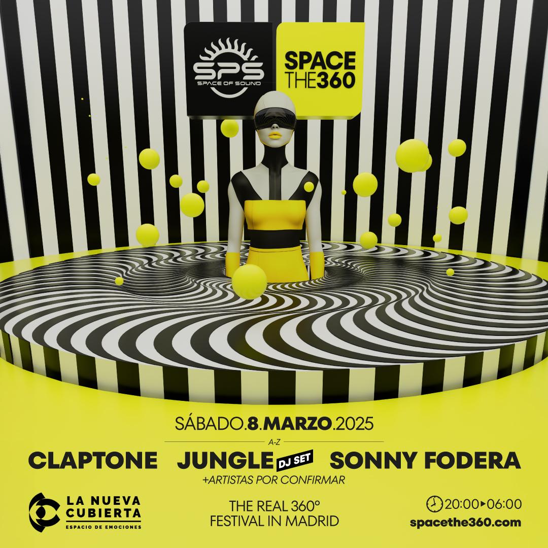 Space The 360 W/ Claptone  Jungle Dj Set  Patrick Topping  Sonny Fodera