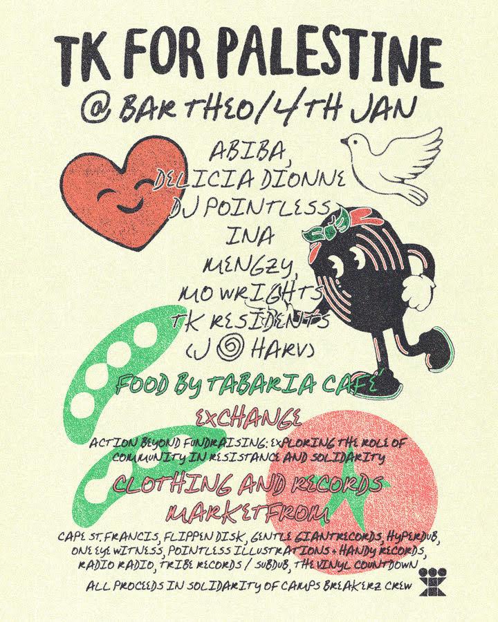 Tender Knit X Tabaria Café: Abiba, Delicia Dionne, Dj Pointless, Ina, Mengzy, Mo Wrights