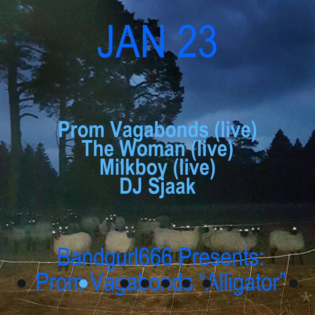 Bandgurl666 Presents: Prom Vagabonds 'Alligator' Release Party