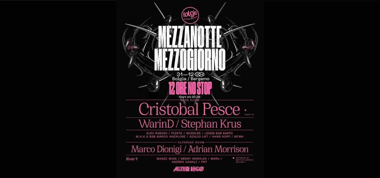 Cristobal Pesce X Capodanno Mezzanotte-Mezzogiorno