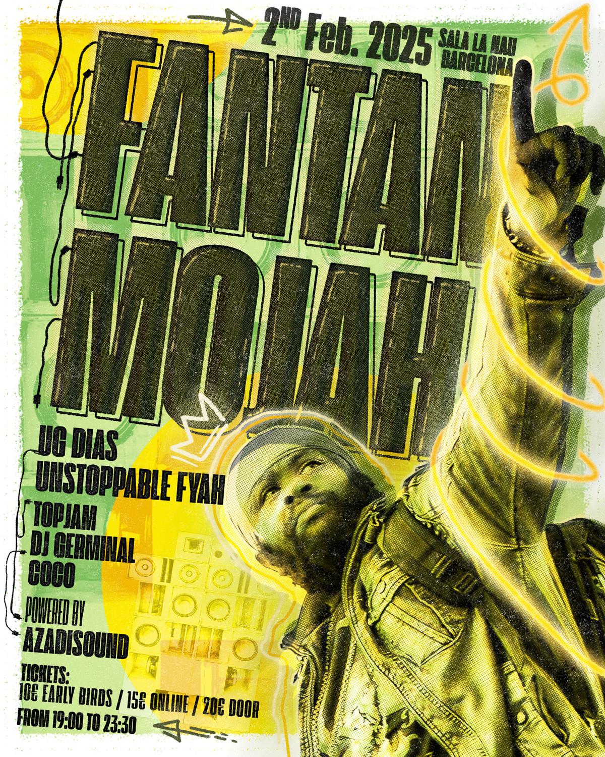 Fantan Mojah, Unstoppable Fyah, Ug Dias With Topjam, Dj Germinal, Coco & Azadi Soundsytem