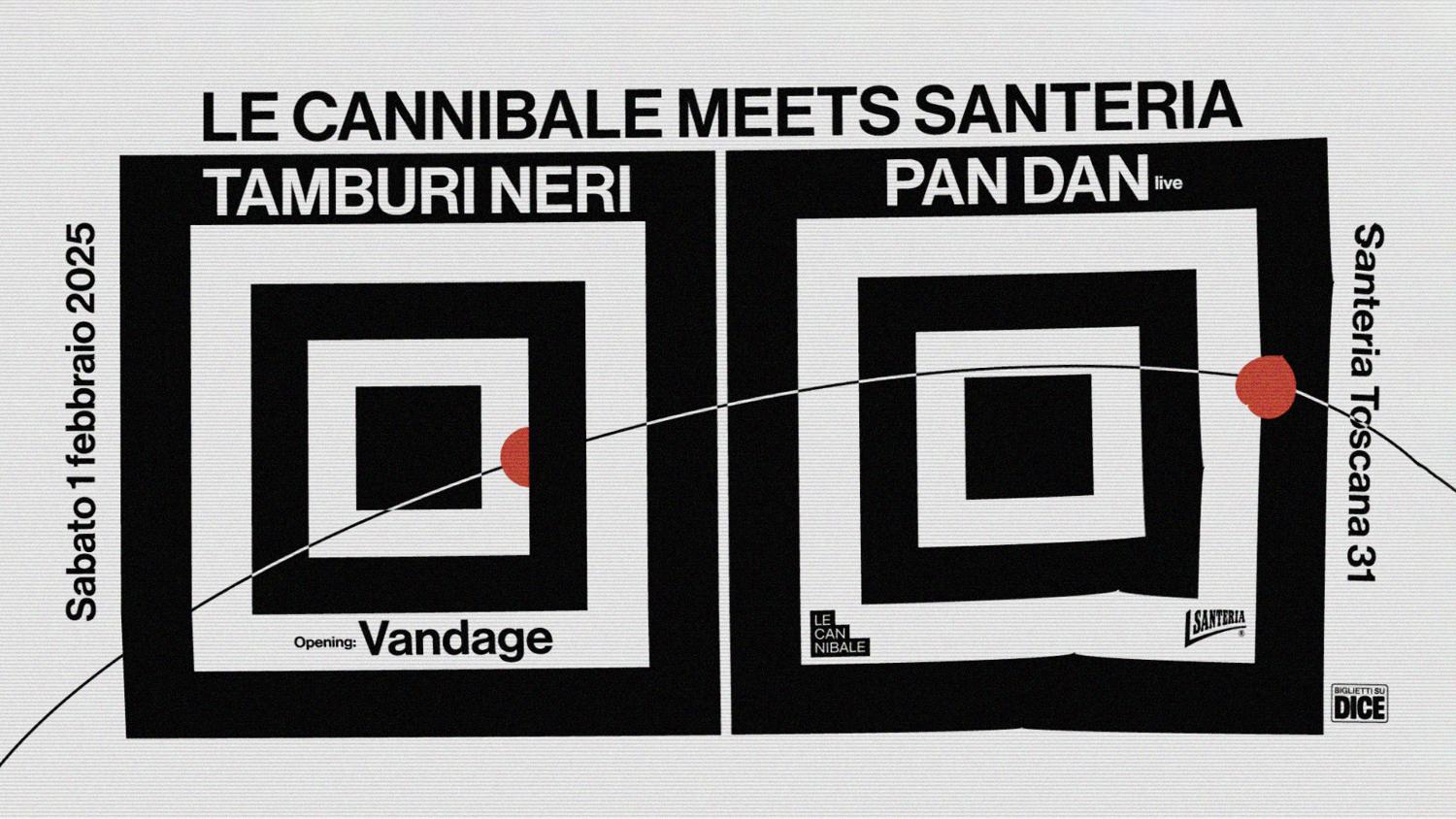 Le Cannibale - Tamburi Neri, Pan Dan, Vandage