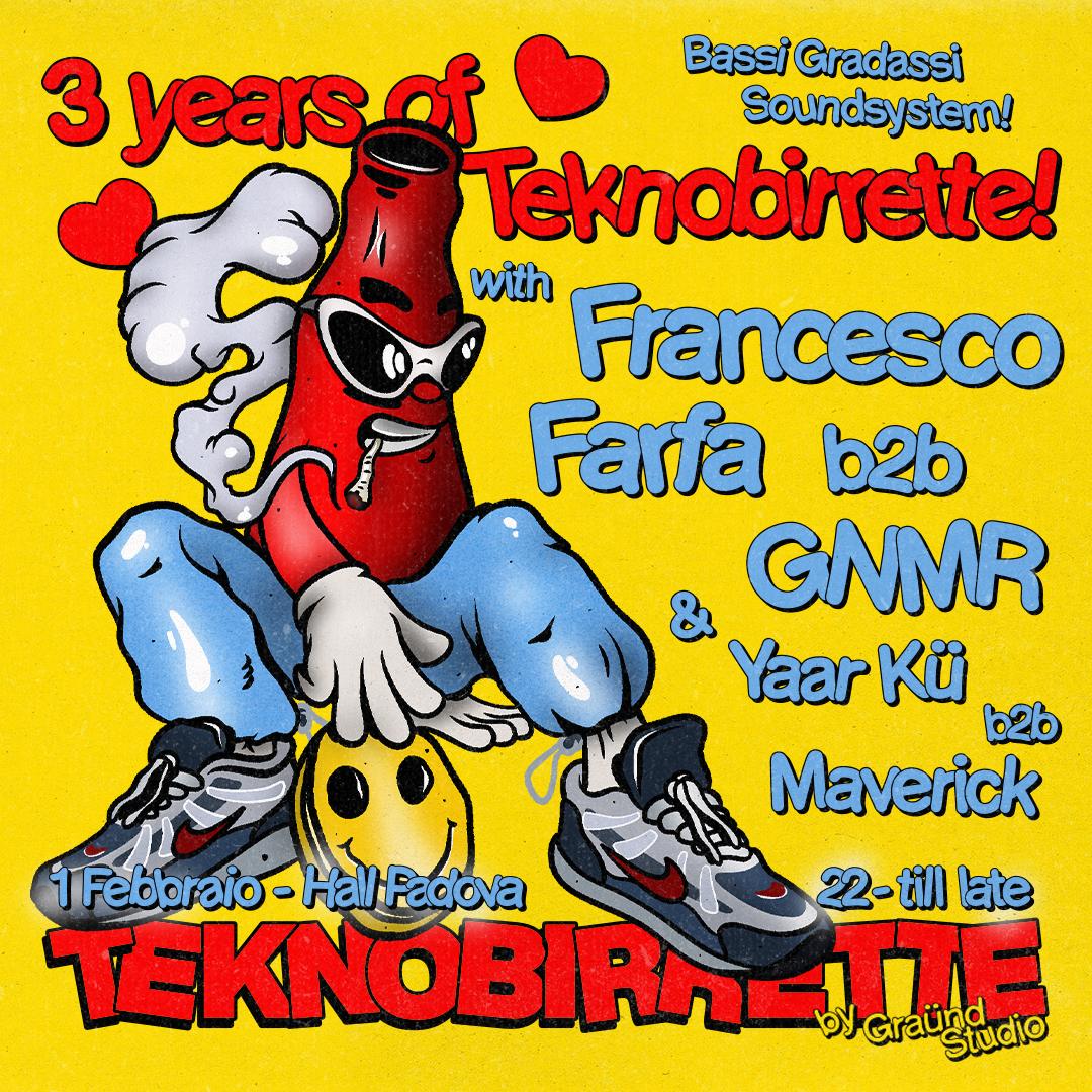 Teknobirrette 3 Years