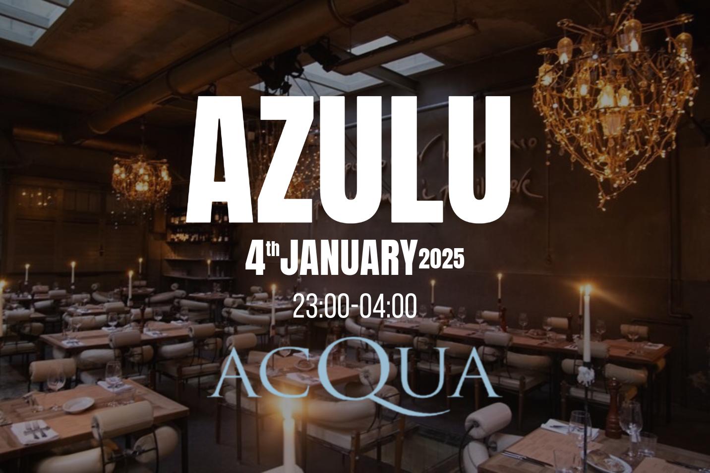 Azulu X Acqua