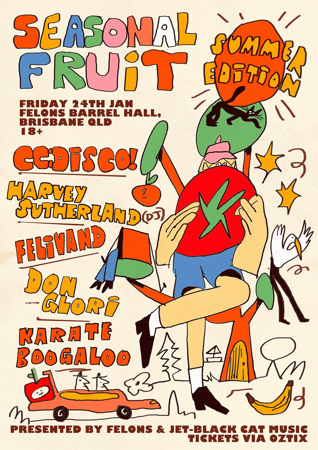 Seasonal Fruit Feat. Cc:Disco!, Harvey Sutherland, Don Glori